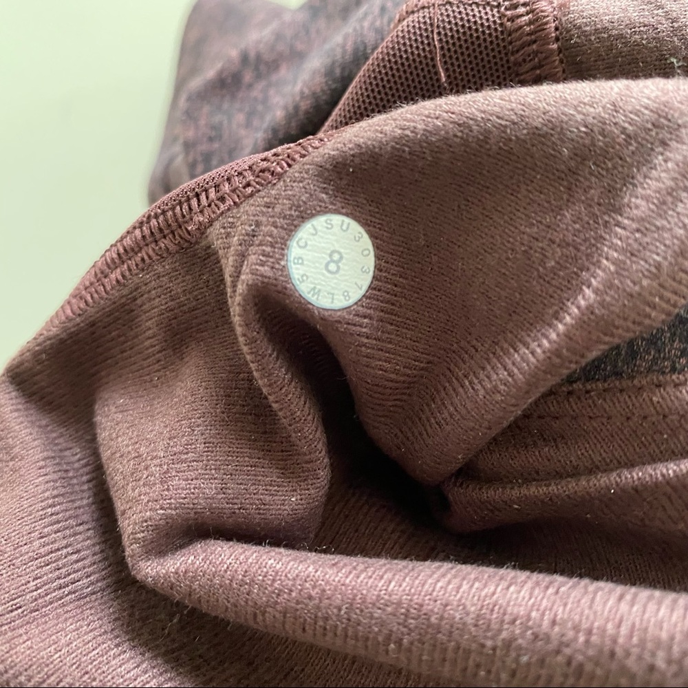 Lululemon Jogger Pant Ready To Rulu High Rise Relaxed Purple Stretch Activewear - Picture 9 of 9